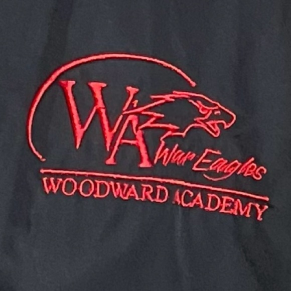 💥Woodward Academy Jacket Unisex Sport-Tek Colorblock Raglan Windbreaker XL - Picture 2 of 9
